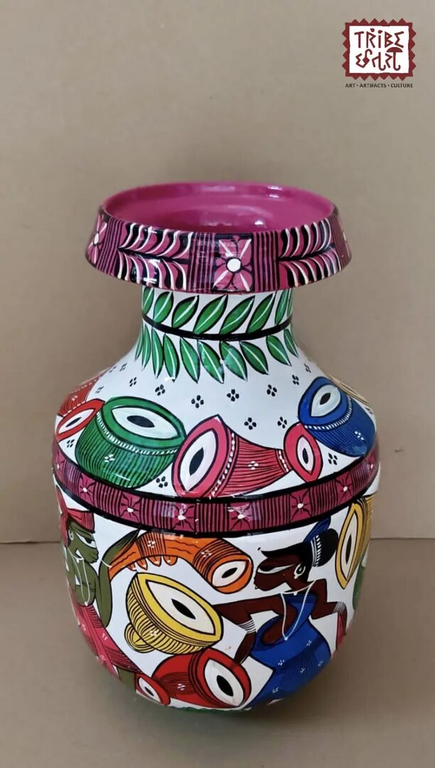 Hand-painted Pot image 1