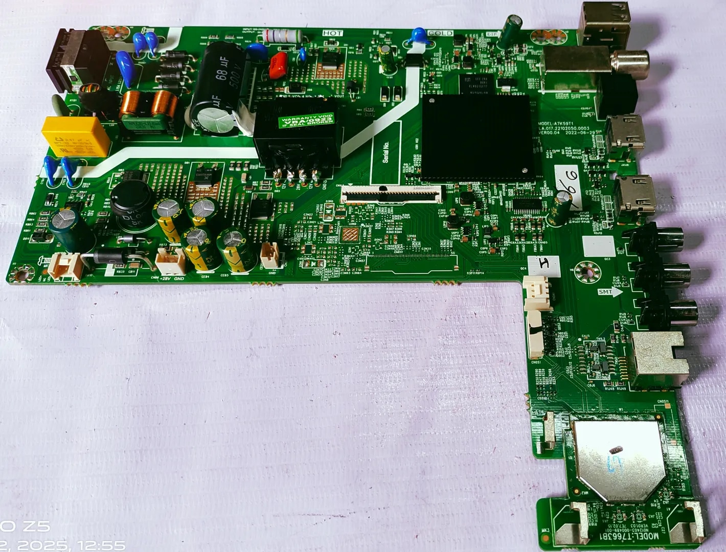 HAIER LE32A900G Android Mother Board, Led Board, Smart Board, #wb39 image 1