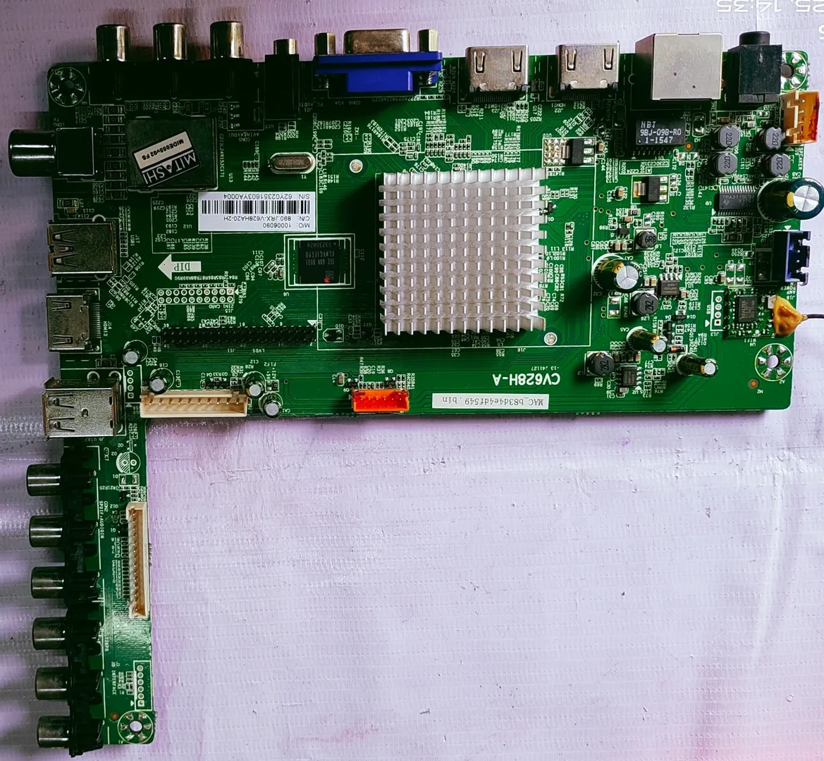 Universal 4k CV628H-A Android Mother Board, Led Board, Main Board, #wb40 image 1