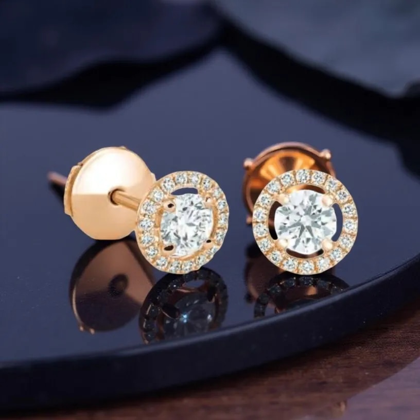 Latest Diamond Earrings Design Delhi image 1