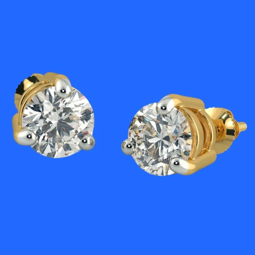 Trending Diamond Earrings Designs In Delhi image 1