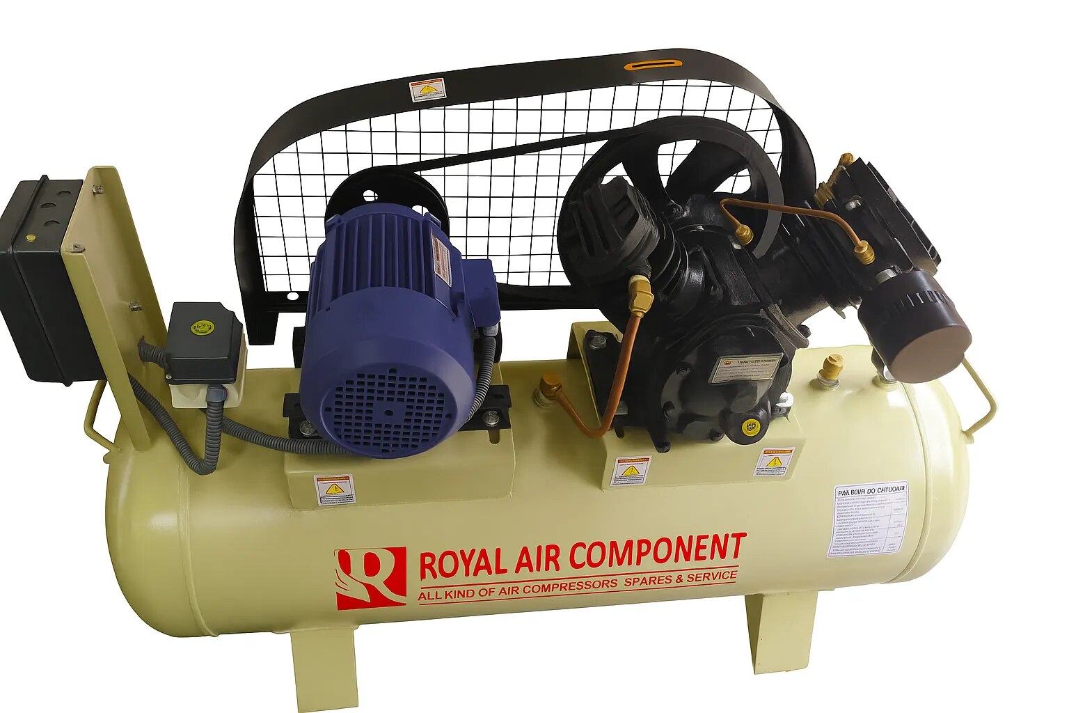 RAC-0234 : ROYAL MAKE RECIPROCATING AIR COMPRESSOR 3HP | ROYAL image 1