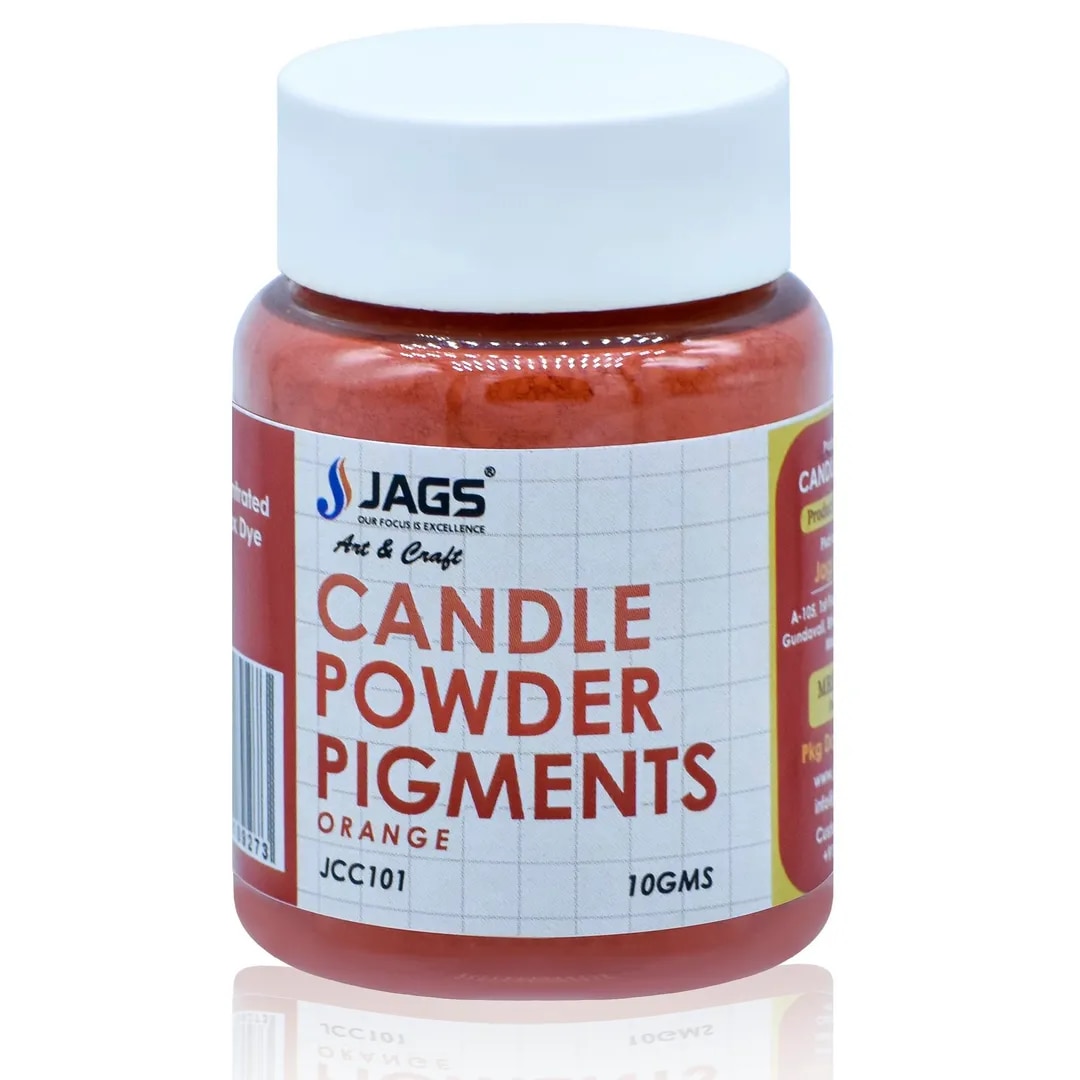 Jags Candle Color 10 Gram Orange image 1