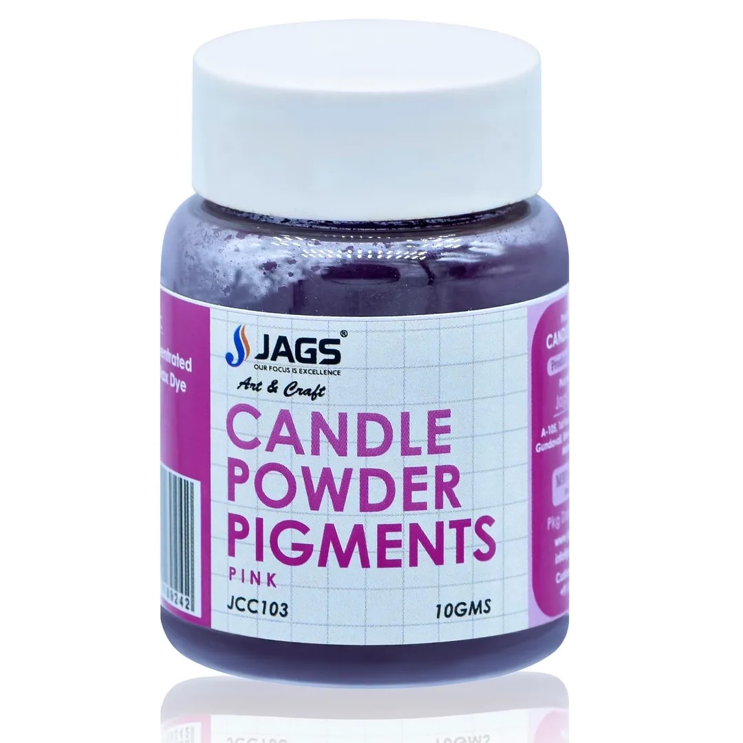 Jags Candle Color 10 Gram Pink image 1