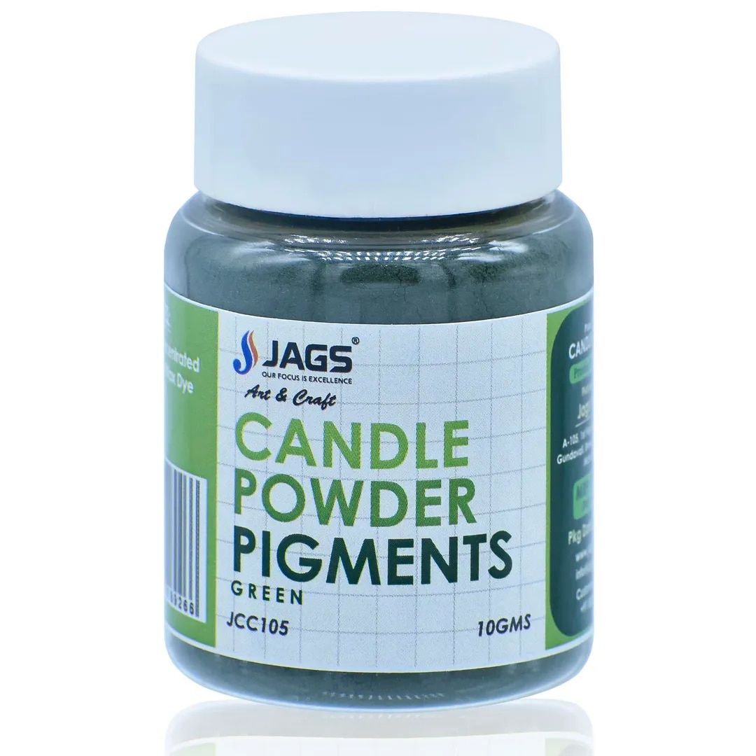Jags Candle Color 10 Gram Green image 1