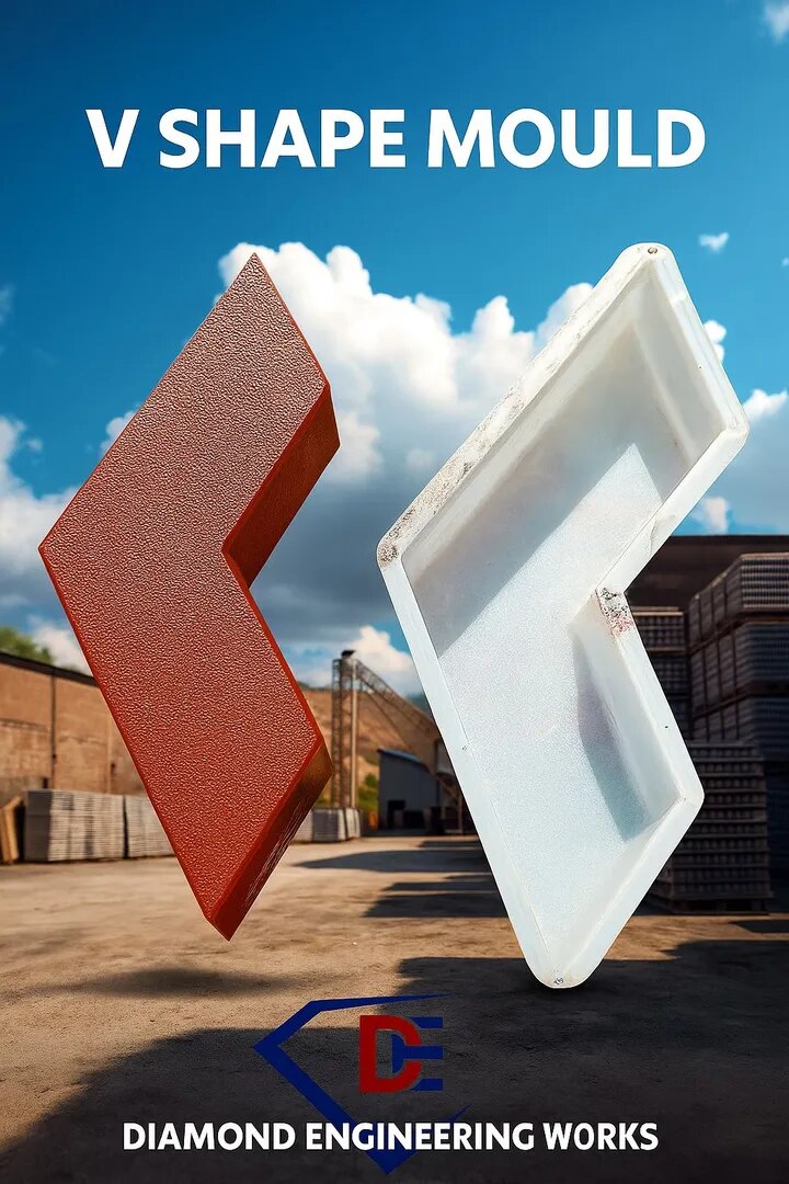 V SHAPE PAVER MOULD image 1