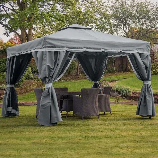 Wicker Outdoor Gazebo image 1