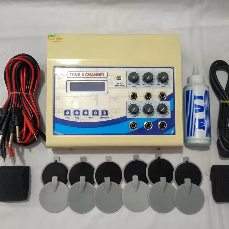 6 channel tens machine image 1