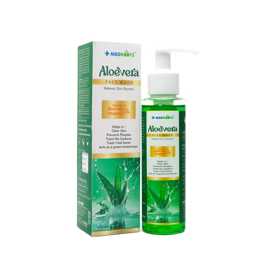 ALOEVERA FACE WASH image 1