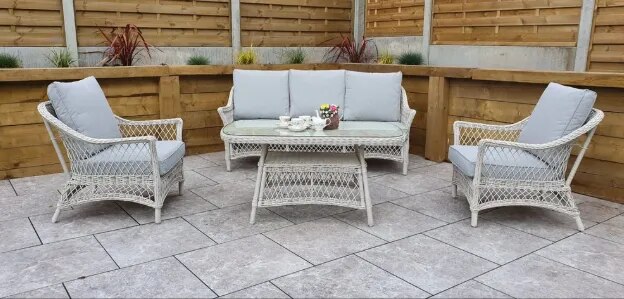 Wicker Rattan Sofa Set image 1