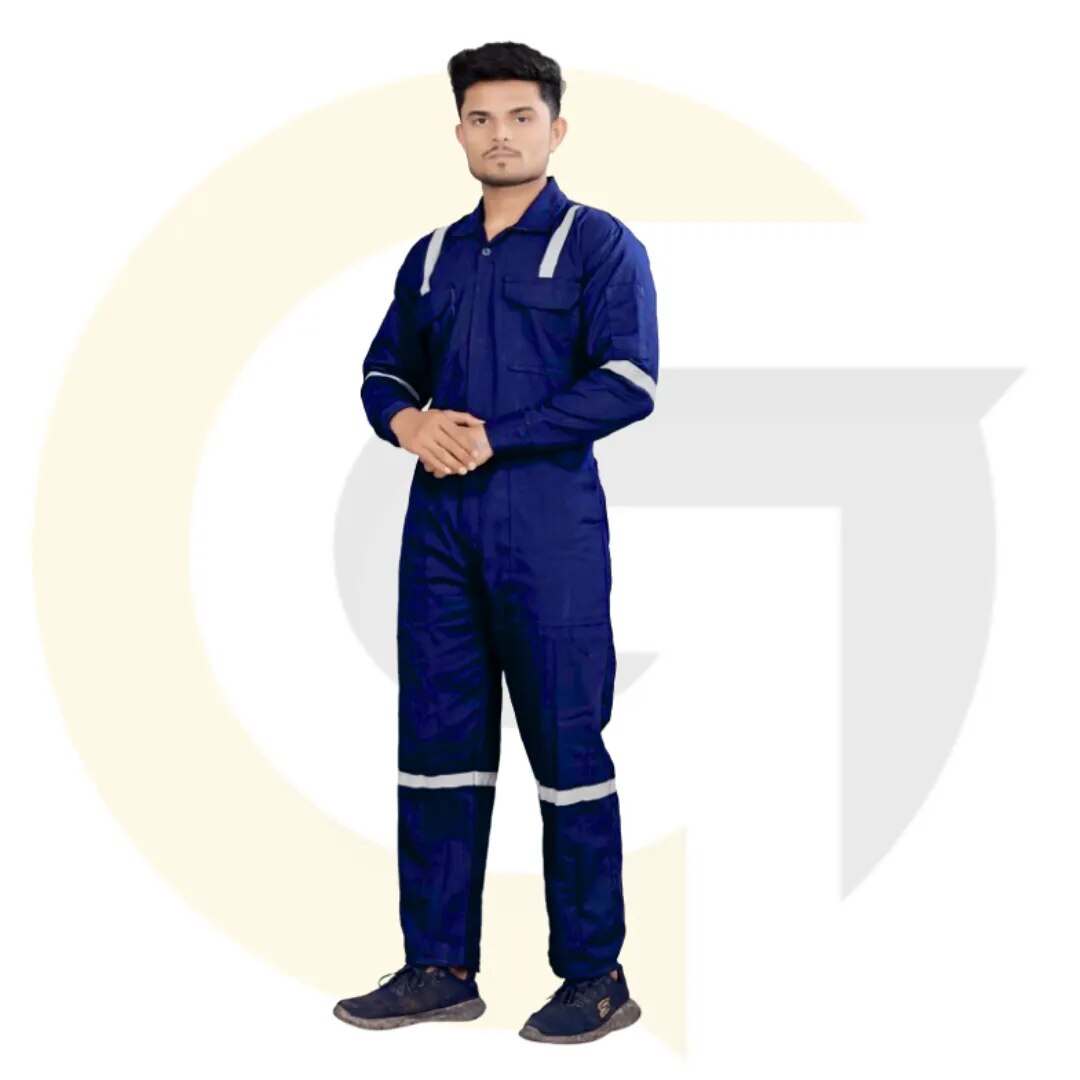 Dangri Dress for Men – Goyals Cotton & Polyester Industrial Safety Suits with Pockets | डंगरी ड्रेस फॉर मेंस | Sizes M to XXXL image 1