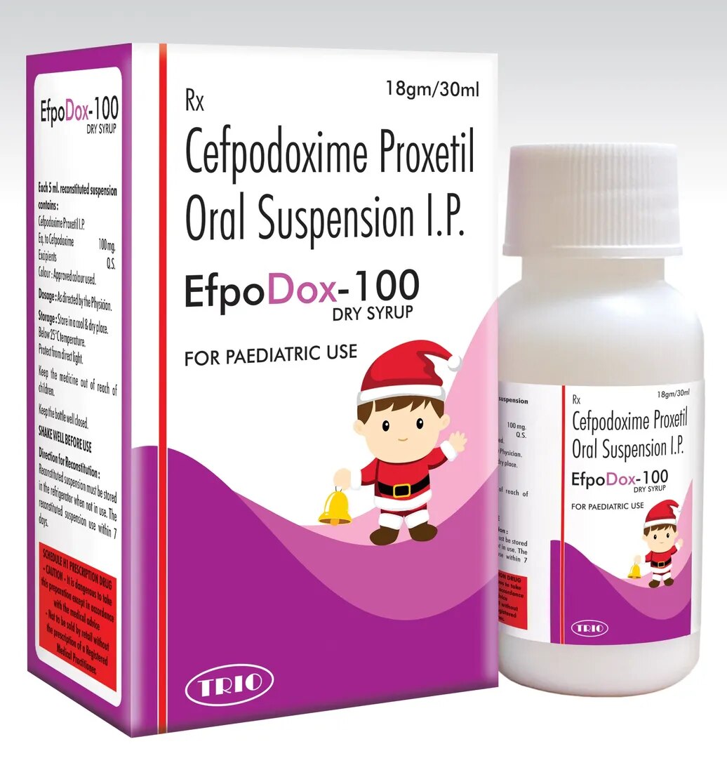 Cefpodoxime Proxetil 100 mg/5 ml Syrup image 1