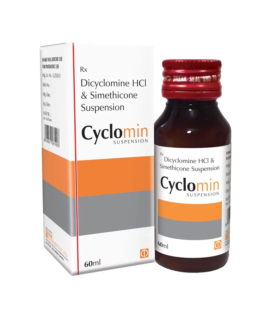 Dicyclomine & Simethicone Suspension image 1