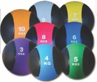 Medicine Ball ( set of 10 ) 1 kg to 10 kg image 1