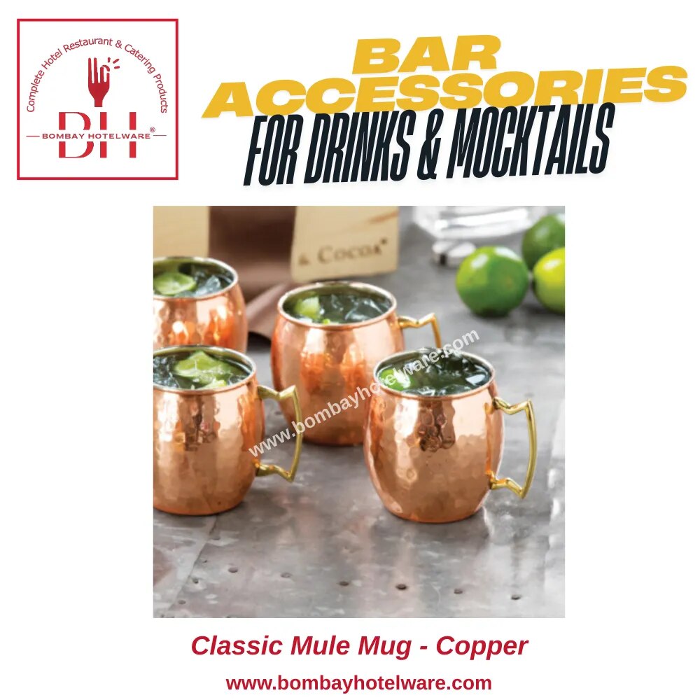 Copper Hammered Mule Mug with Brass Handle image 1