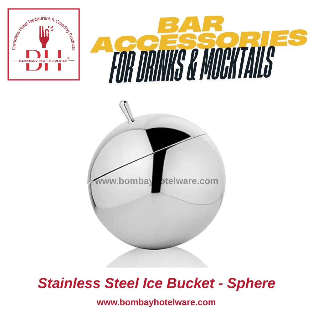 Double Wall Ball Shaped Ice Bucket image 1