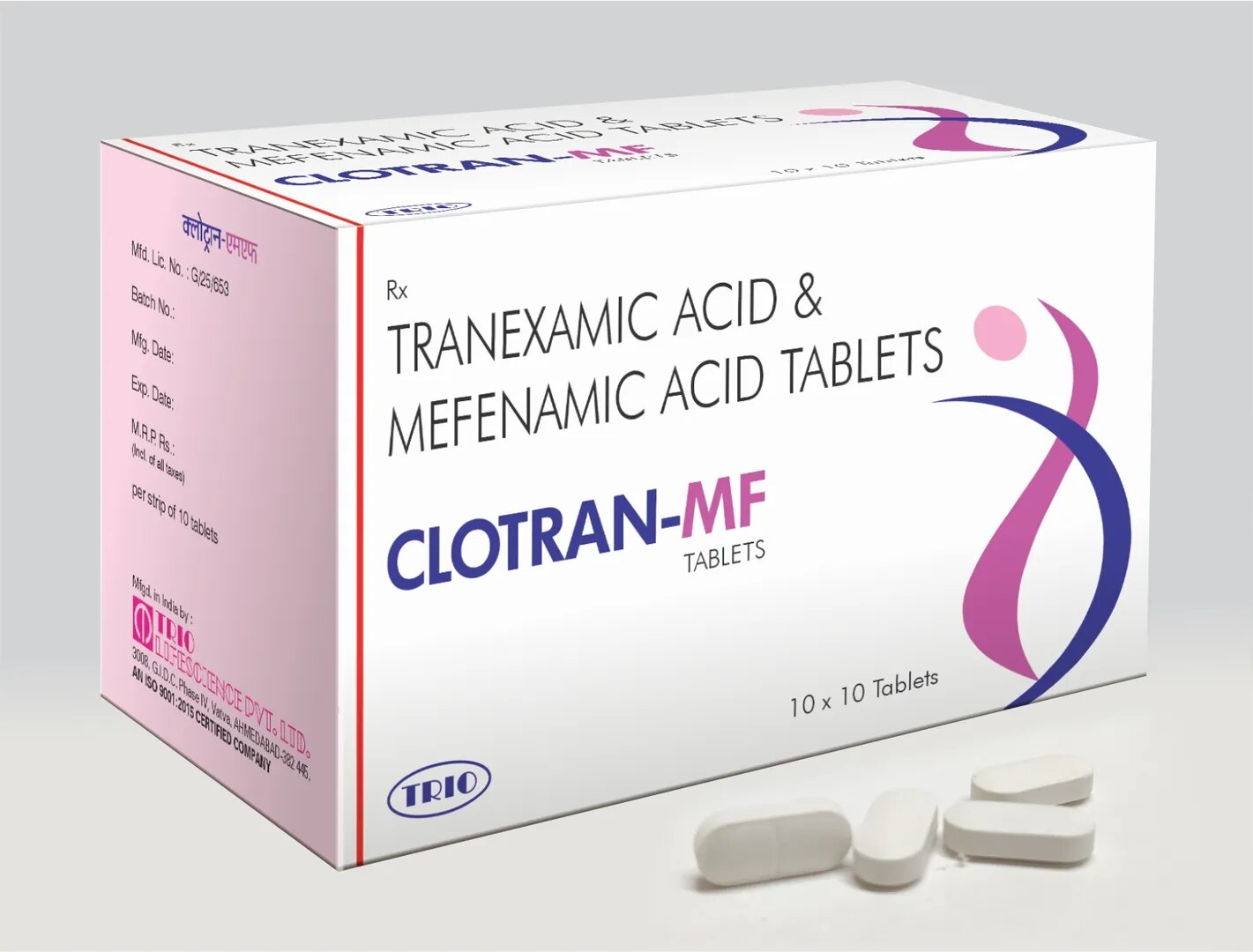 Tranexamic Acid & Mefenamic Acid Tablets image 1
