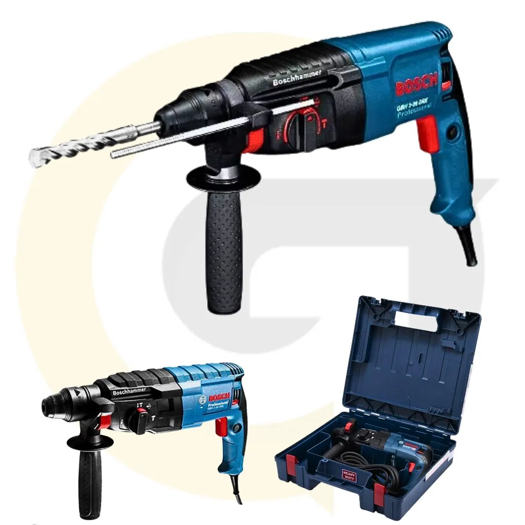 Bosch Rotary Hammer Drill – Heavy Duty Drill Machine | ₹1800 | Goyals Industrial Hub, Delhi | रोटरी हैमर ड्रिल मशीन image 1