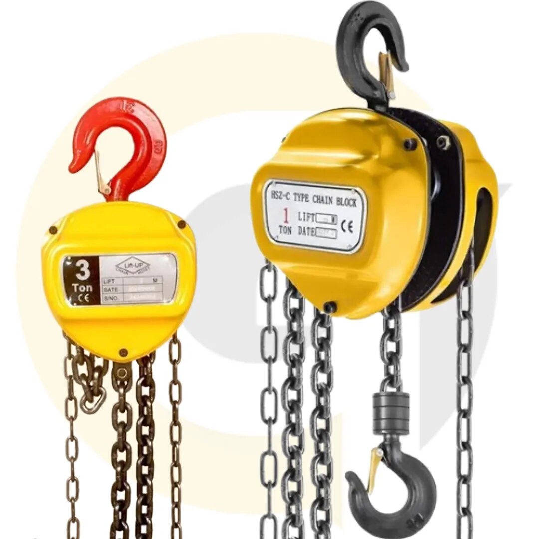 B TAL Brand Chain Pulley Block 1 Ton – IS 3832 Standard, 6mm Chain, 3m Lift | Goyals Industrial Hub, Delhi image 1
