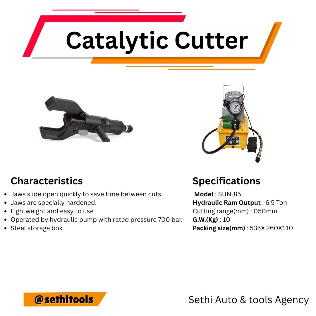 Hydraulic Catalytic Cutter image 1