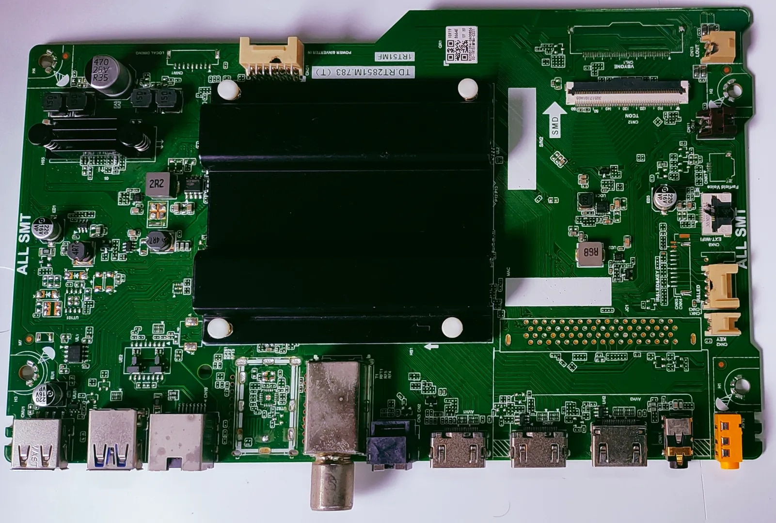 ONIDA 4K LED TV 55UIGI2023 ANDROID MOTHER BOARD, ANDROID MAIN BOARD , ANDROID MAIN PCB BOARD, #Wb42 image 1
