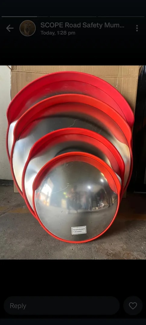 Convex Mirror image 1