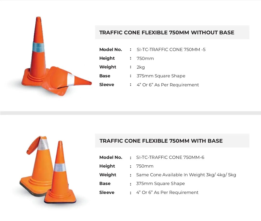 Flexible Traffic Cones image 1