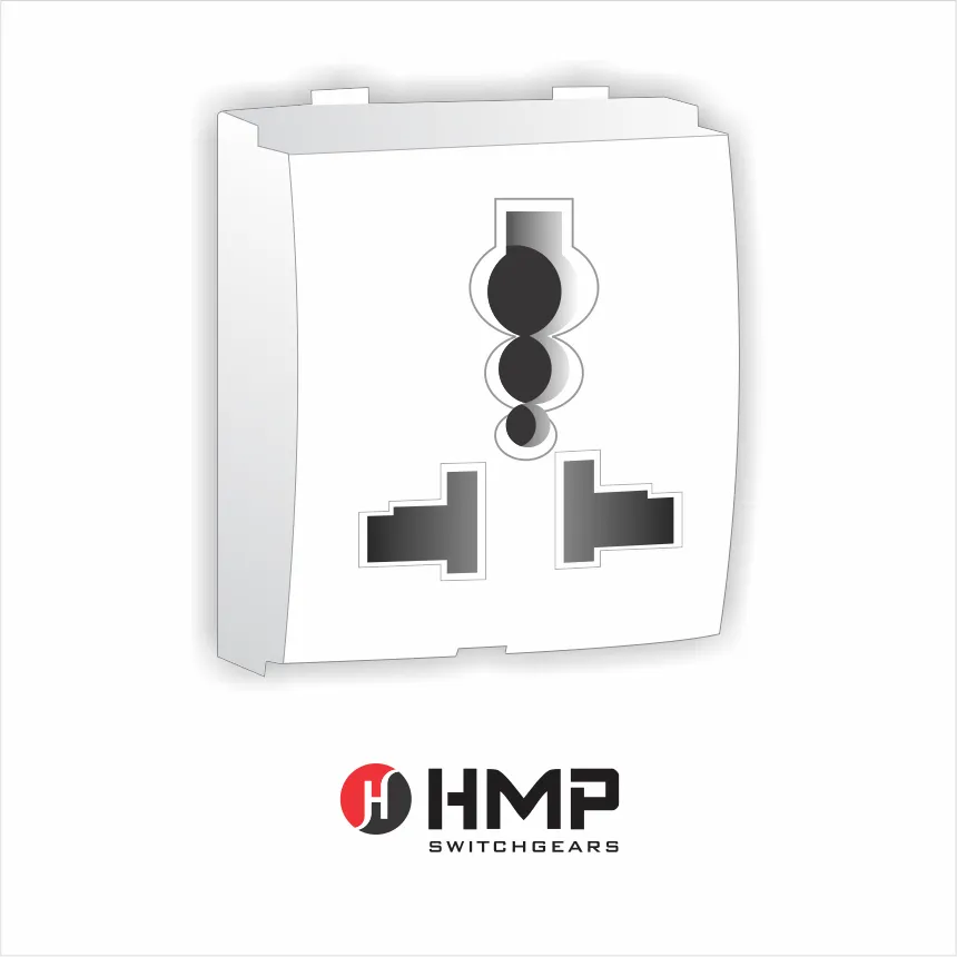 5-PIN SOCKET ENGLISH MODULAR image 1
