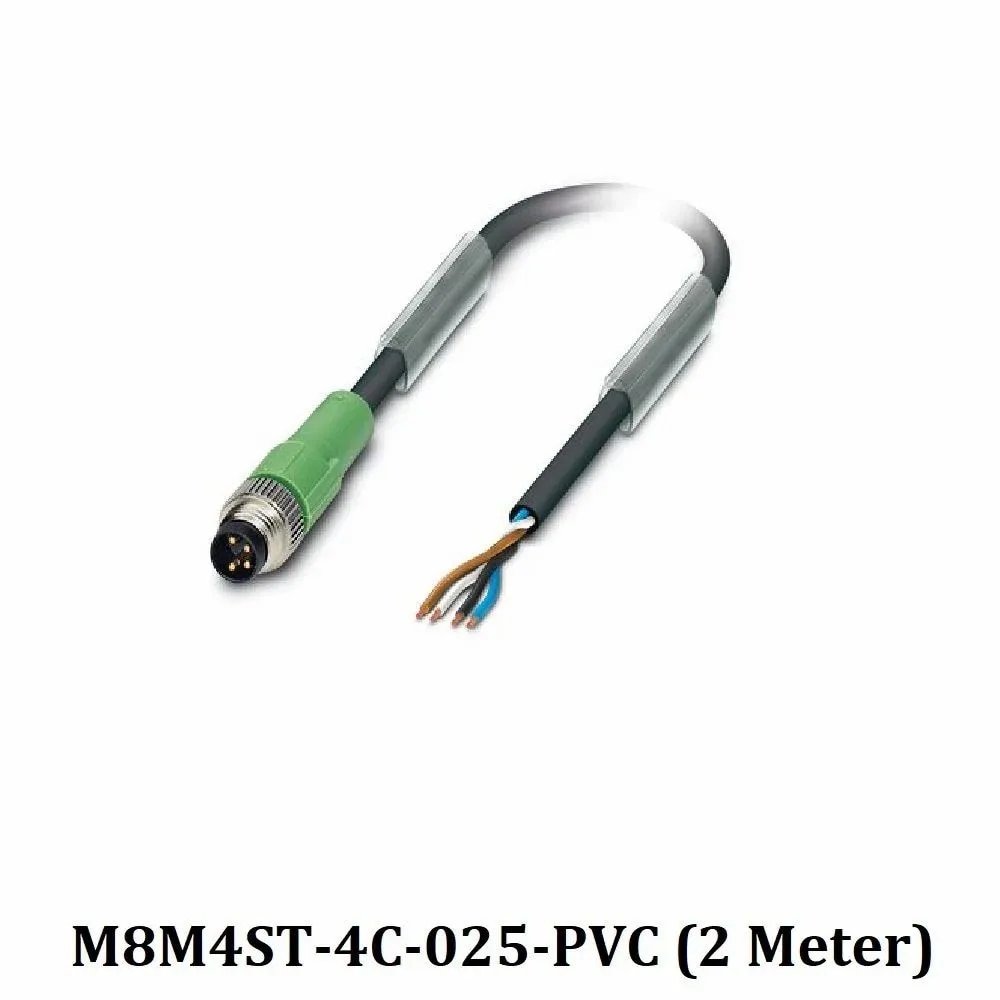 M8 3PIN MALE CONNECTOR CABLE image 1