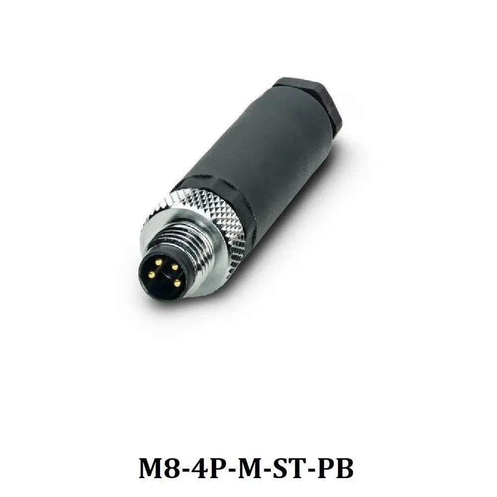 M8 4PIN MALE CONNECTOR image 1