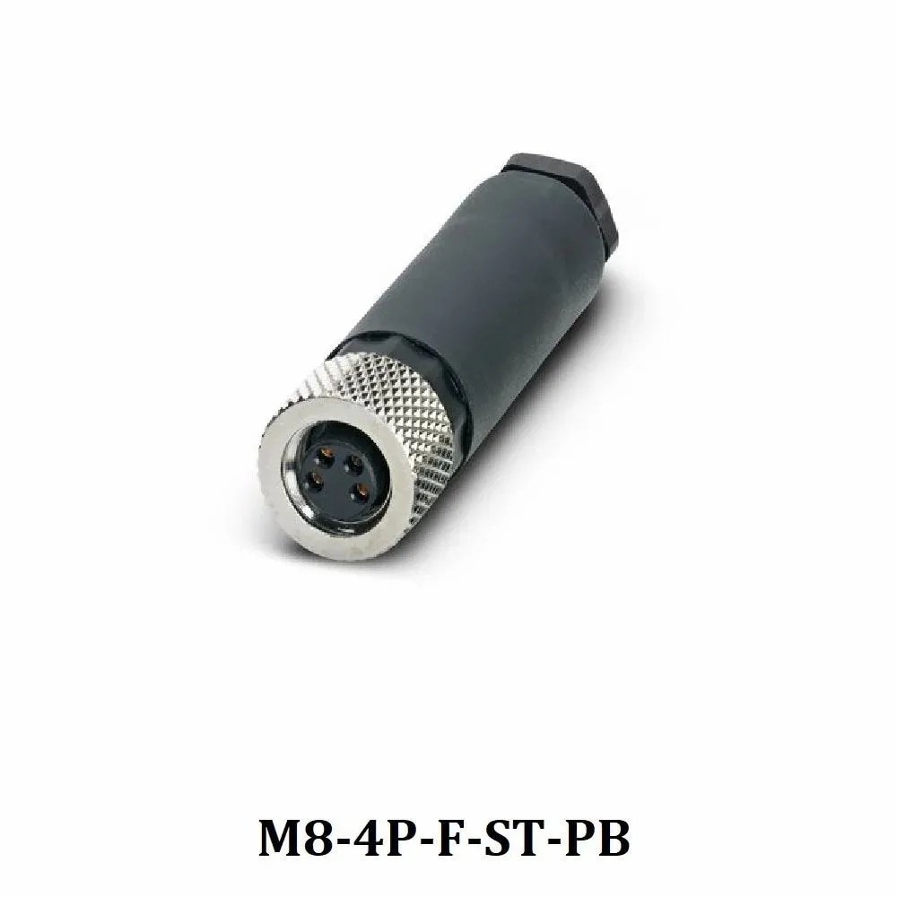 M8 4PIN FEMALE CONNECTOR image 1
