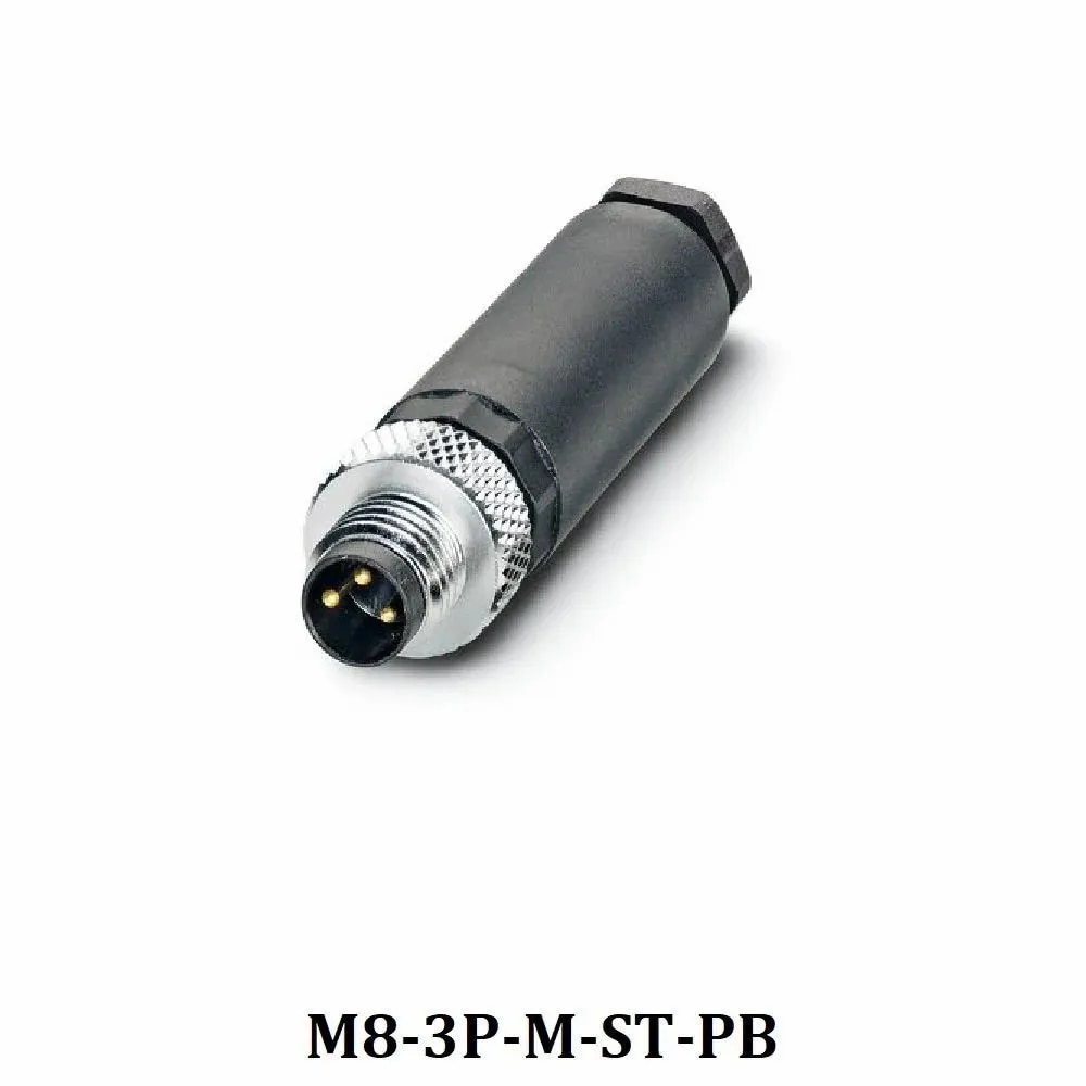 M8 3PIN MALE CONNECTOR image 1