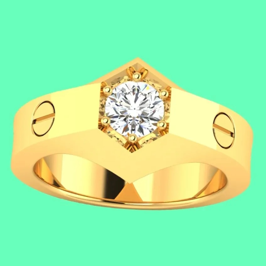 Lab Grown Diamond Rings For Men image 1