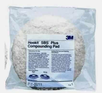 3M Hookit™ SBS Wool Compounding Pad image 1