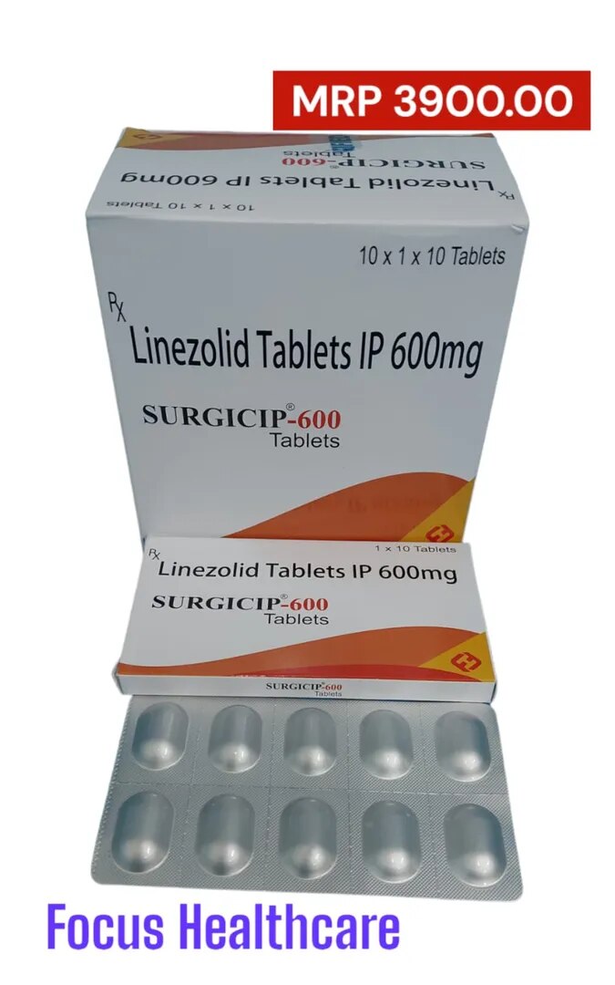 Linezolid 600 mg Tablets image 1