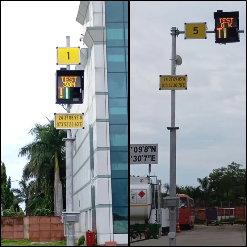 TRAFFIC SIGNAL AND SIGNAGE MAST image 1