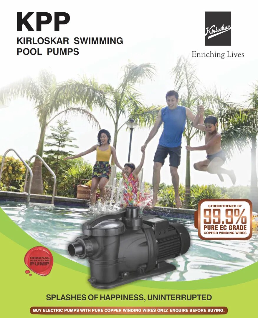 Swimming Pool Pump - KPP by kirloskar image 1