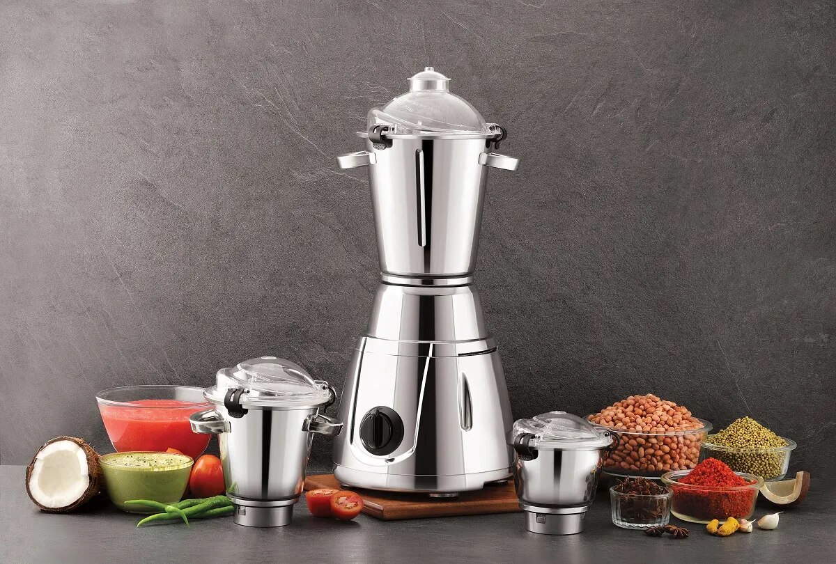 EXPERT CHEF HOTEL SUPREME 1800W COMMERCIAL MIXER GRINDER METAL BODY WITH STEEL PLATING image 1