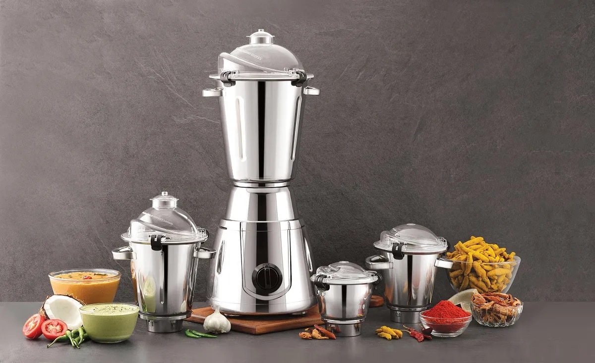 COMMANDO TERMINATOR 2500W COMMERCIAL MIXER GRINDER METAL BODY WITH STEEL PLATING image 1