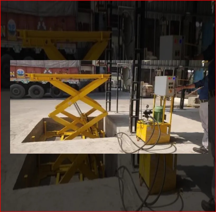 Hydraulic Power Scissor Lift image 1