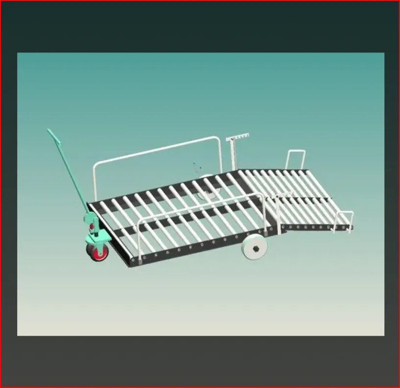Roller Pallet Trolley image 1