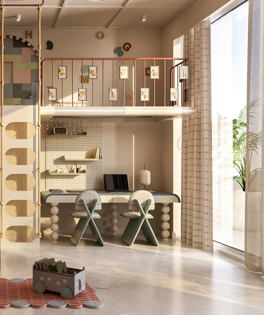 Kids Play Room Interior image 1