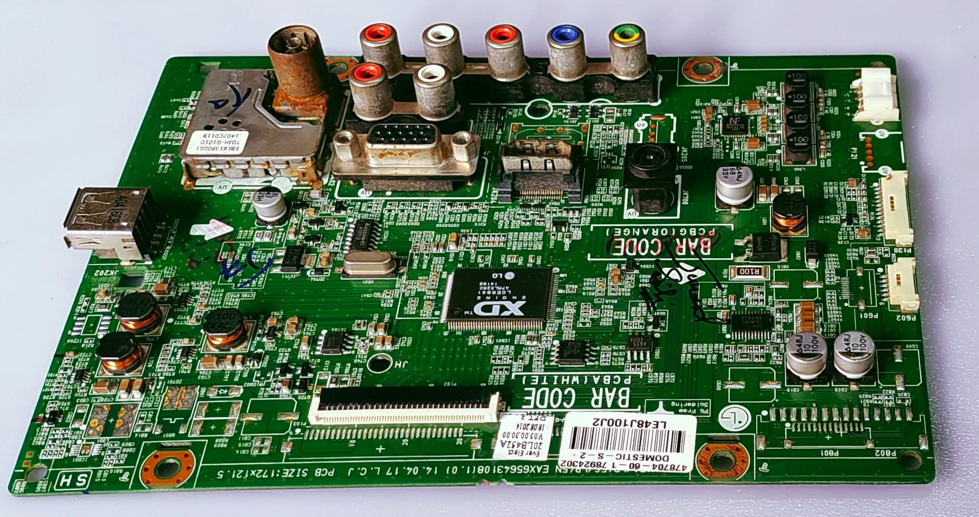 LG Android Led Tv 20LB452A Mother Board, LG Android Led Tv 20LB452A Main Board, LG Android Led Tv 20LB452A Main PCB Board, image 1