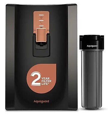 quaguard Superio RO+UV Water Purifier with Patented Active Copper Technology & Stainless Steel Tank | Suitable for Borewell/Tanker/Municipal Water | Free Installation | 2 Free Services image 1