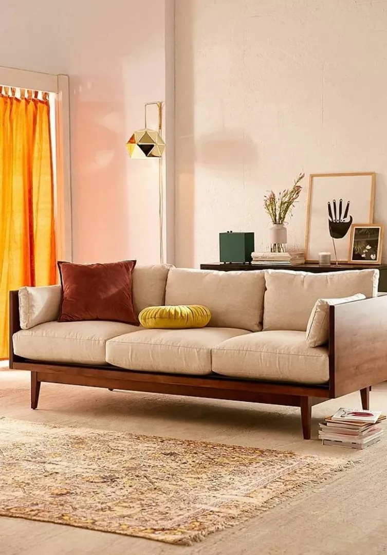 SAGE Wooden Sofa image 1