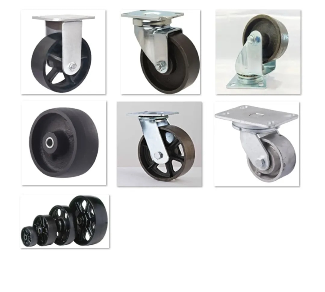 Cast Iron (CI) Caster Wheels image 1