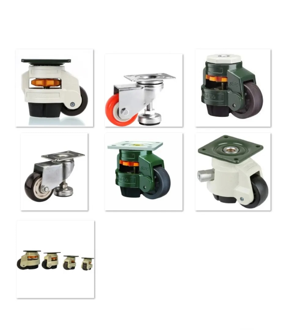 Leveling Caster (Castor) Wheels (Leveling wheels / Foot Level Casters)
image 1