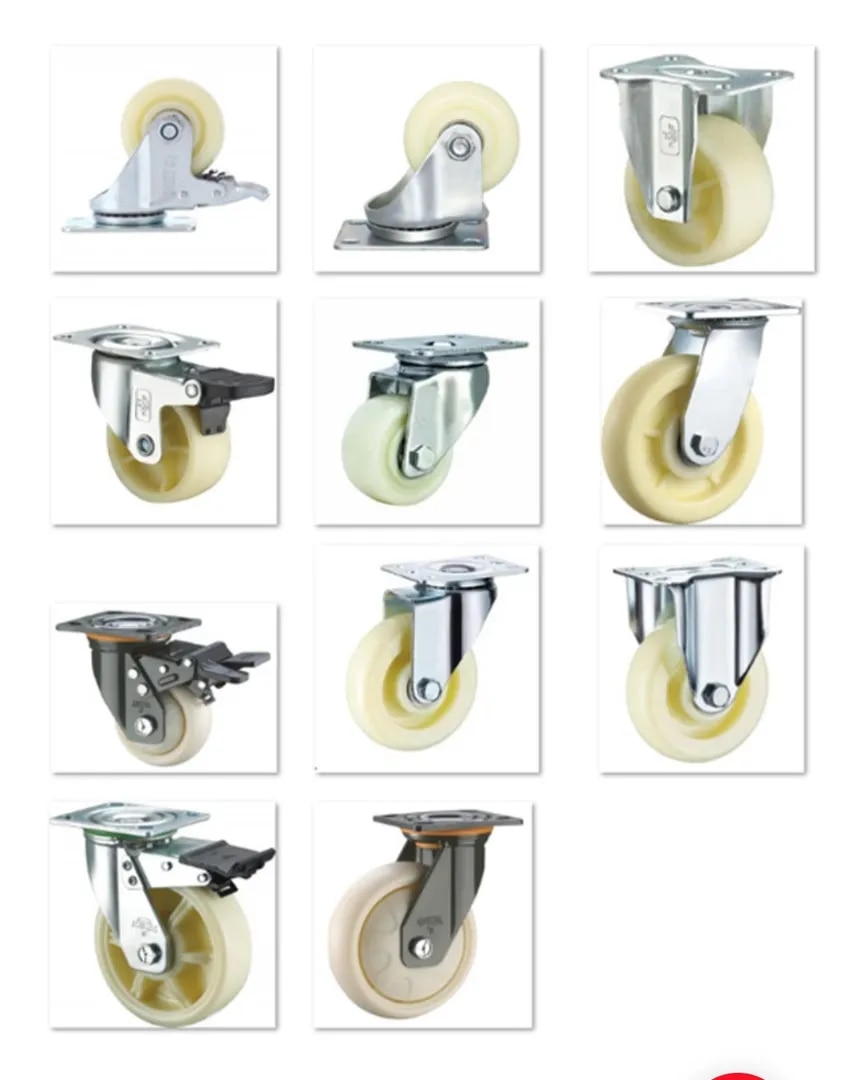 PP (Polypropylene) Caster (Castor) Wheels image 1