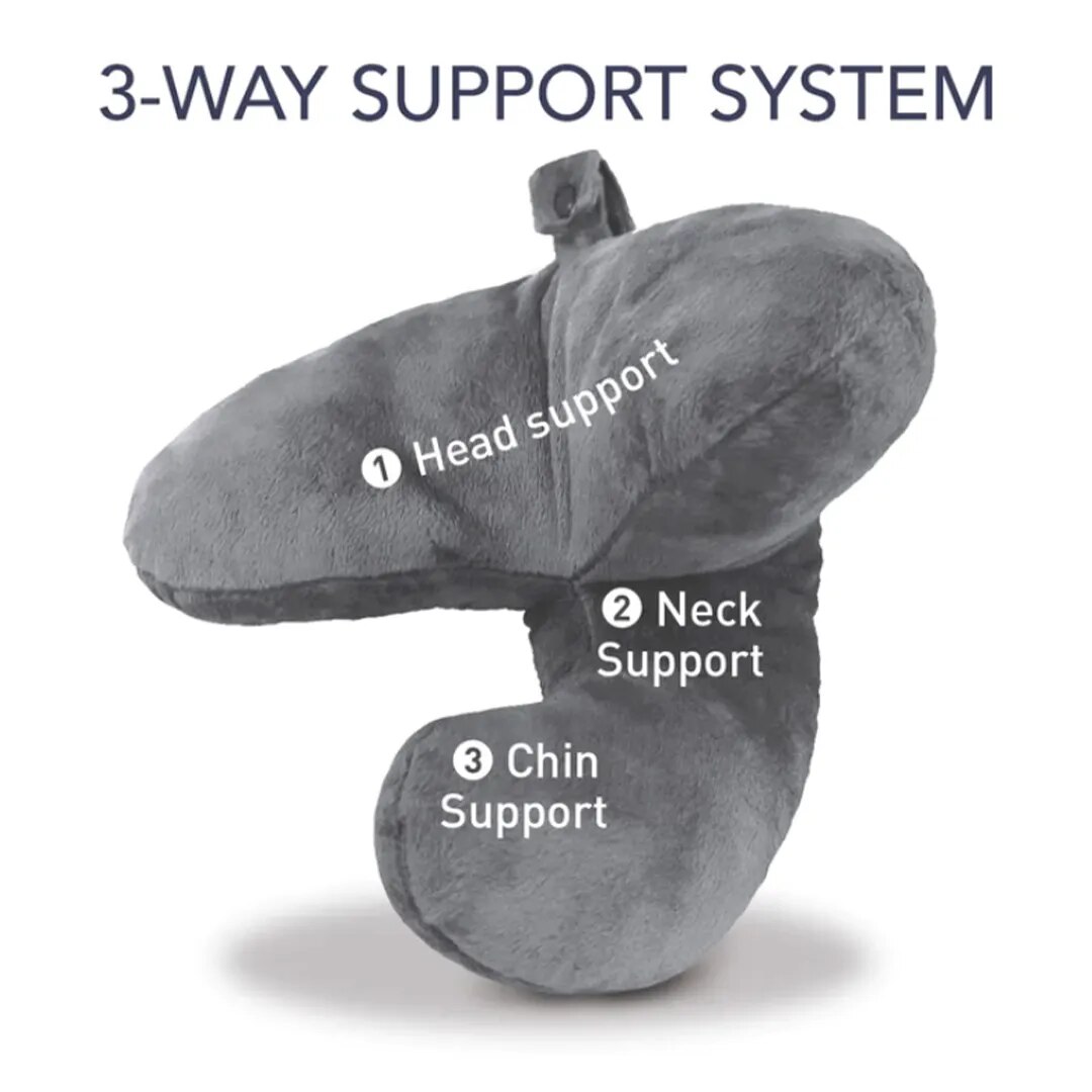 J Pillow Travel Pillow, Head, Chin and Neck Support image 1