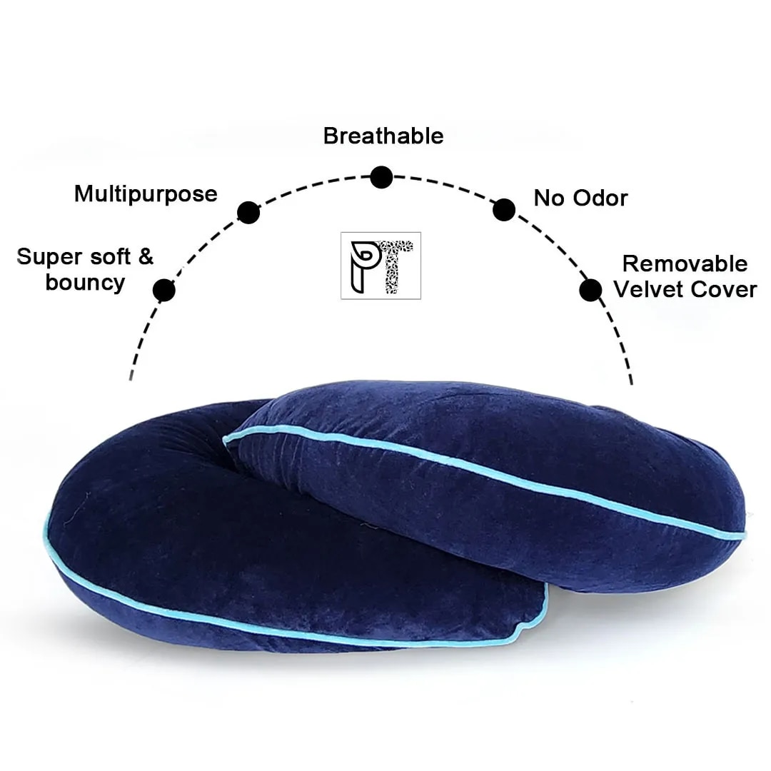 Premium Pregnancy C-Shaped Pillow – Full Body Support for Restful Sleep image 1